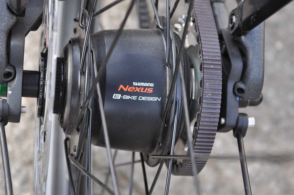 Scott Sub 20-2025 г.-електрически велосипед с ремък