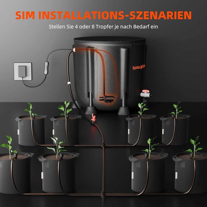 Автоматична система за напояване Spider Farmer Indoor System