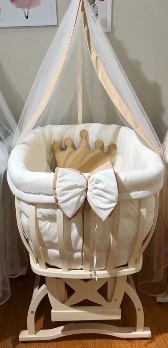 Турецкая люлька Chicco original Из натурального дерева