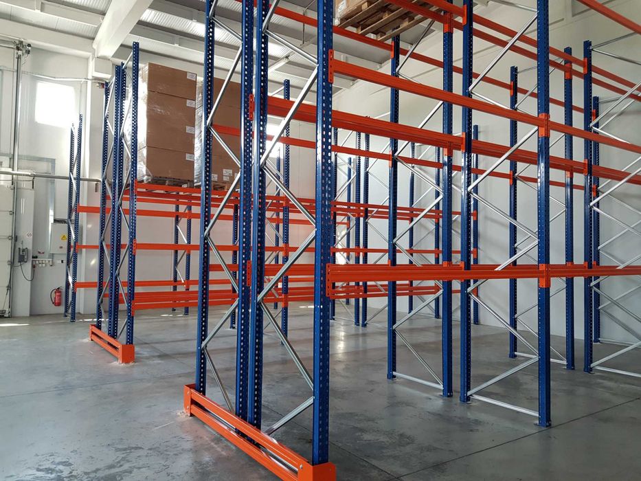 Протектор за индустриален стелаж, предпазители за склад, L=1200mm
