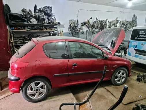 пежо 206 Мкпп об 1,6 2003г купе по запчастям