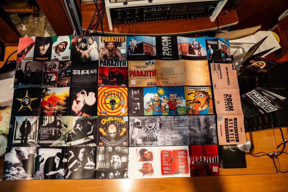 Parazitii cd-uri audio