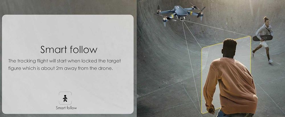 Дрон WiFi 4K HD камера CHUBORY F89