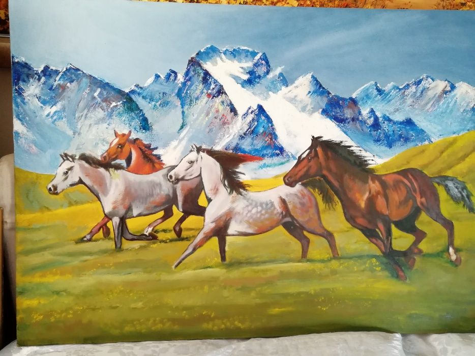 Профессиональный художник рисует портреты