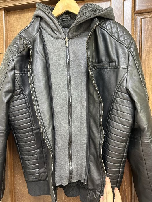 Montego мъжко кожено яке с подплата