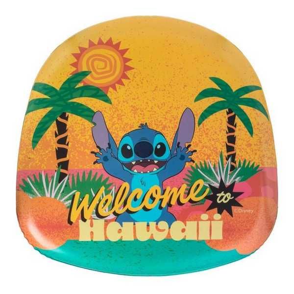 Детско метално столче с дизайн Stitch в цвят мента и оранжево