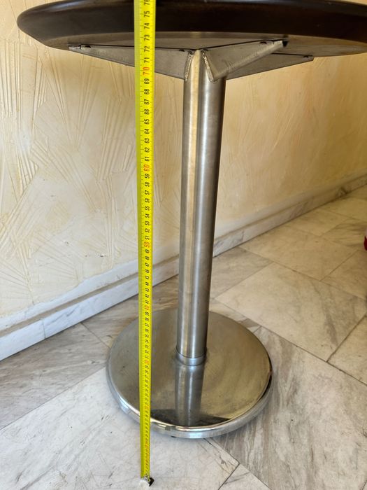 дървена кафе маса