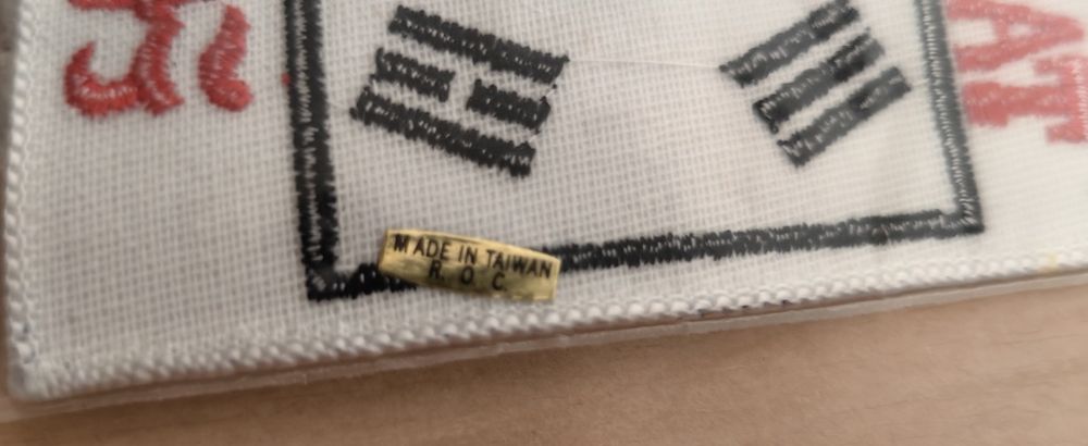 Ecuson kimono Japonia Karate sau Judo Ecuson dobok Corea Taekwondo