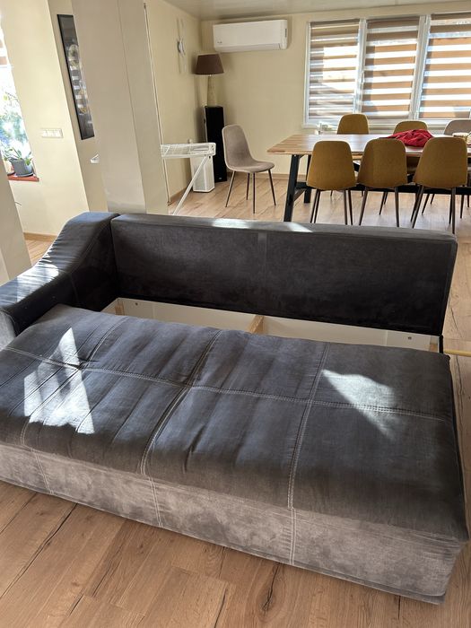 Ъглов диван 350 см