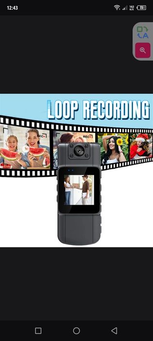 Камера ведио мини 128 гб