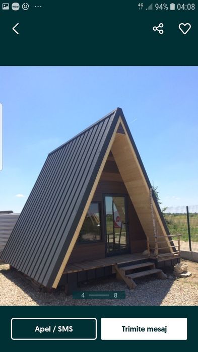 Vindem case pe structură de lemn sau pe structură metalică