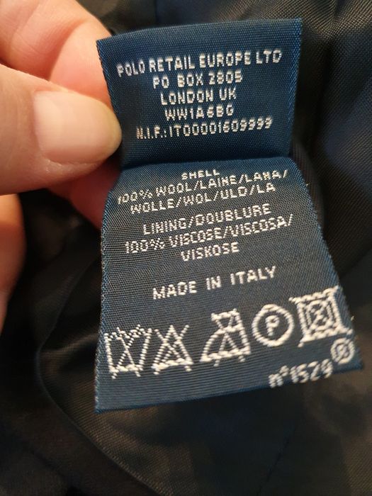 Sacou băieți Polo by Ralph Lauren 100% lână