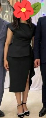 Платье черное вечернее