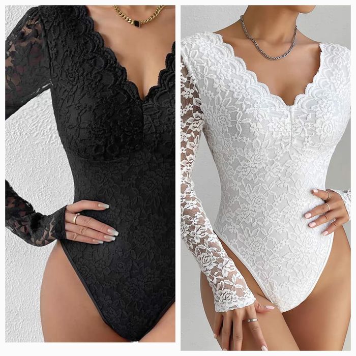 Красивый кружевной боди