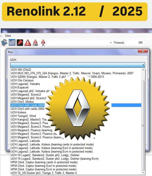 Renolink 2.12 si  2.11  cu licență ORIGINALA