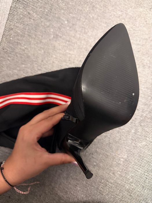 Cizme înălțime cu toc stiletto 37 noi