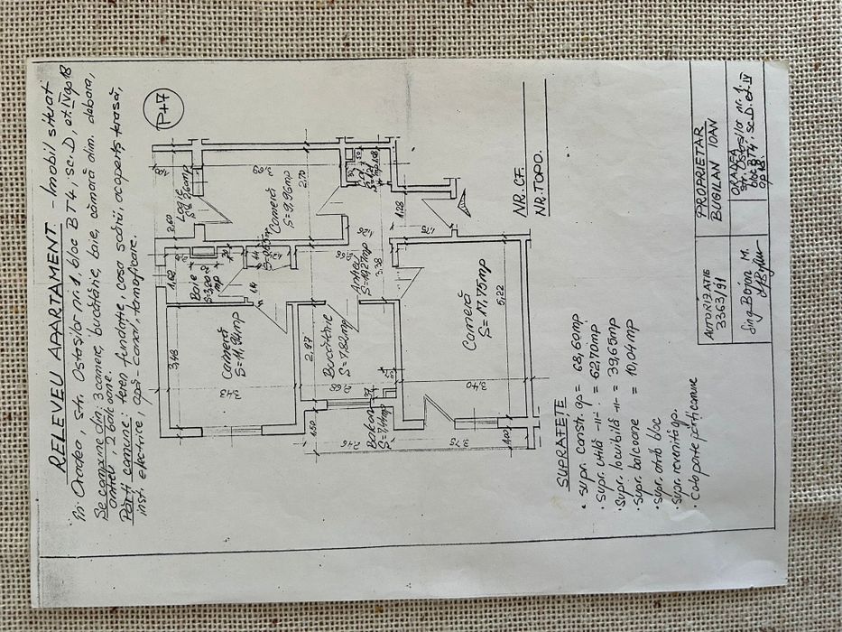 Vând Apartament 3 Camere Decomandate Pe Corneliu Coposu Nr 1