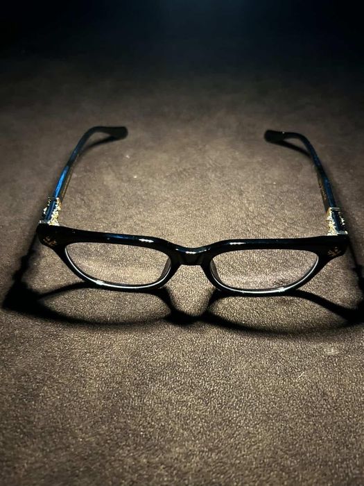 Ochelari Chrome Hearts Black Gold