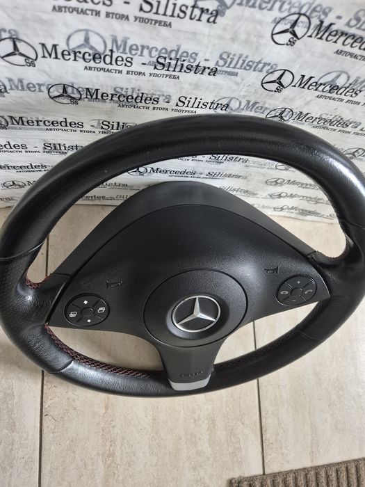 Червен шев! Волан за Мерцедес Цлц / Mercedes CLC
