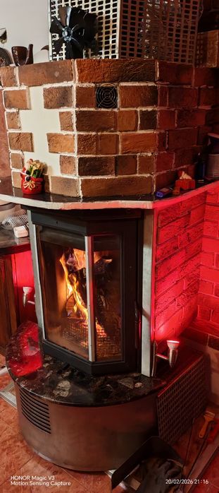 Камина с въздушна риза  Италианска