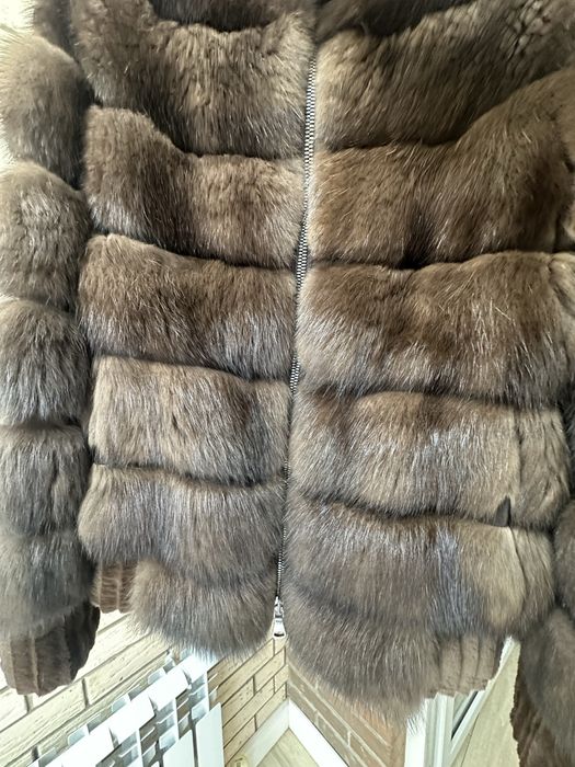 Шуба из баргузинского соболя