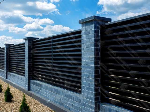 Забор жалюзи еврозабор