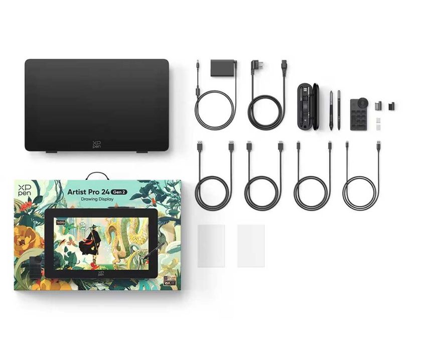 Tableta grafica, XP-PEN, Artist 24 Pro Gen 2 165Hz 23.8", 2560x1440