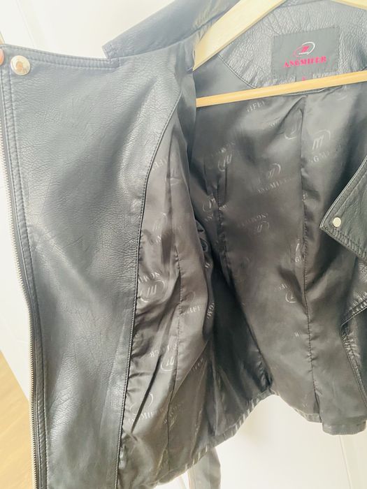 Кожаная куртка размер xs-s