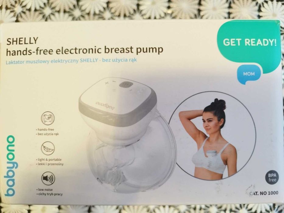 Продавам електрическа помпа за кърма BabyOno Shelly Hands-Free