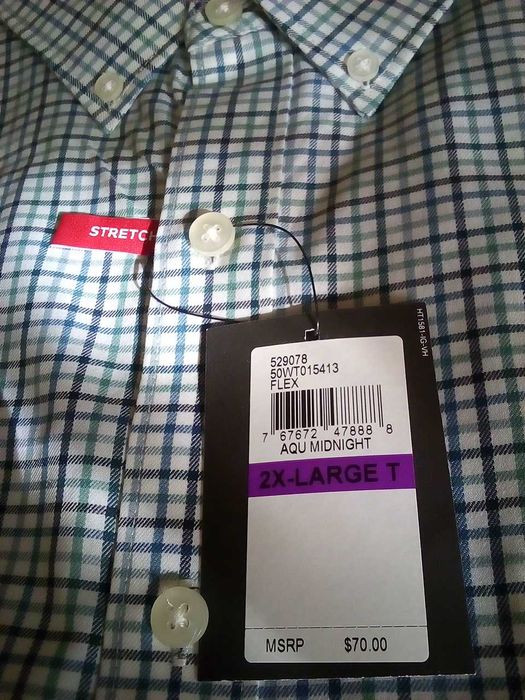 Camasa barbati marime mare 47-48 (marime SUA 2XTall) noua
