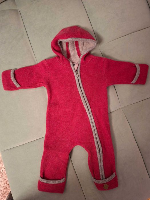 Combinezon lana fetita, marimea 68, 6 luni