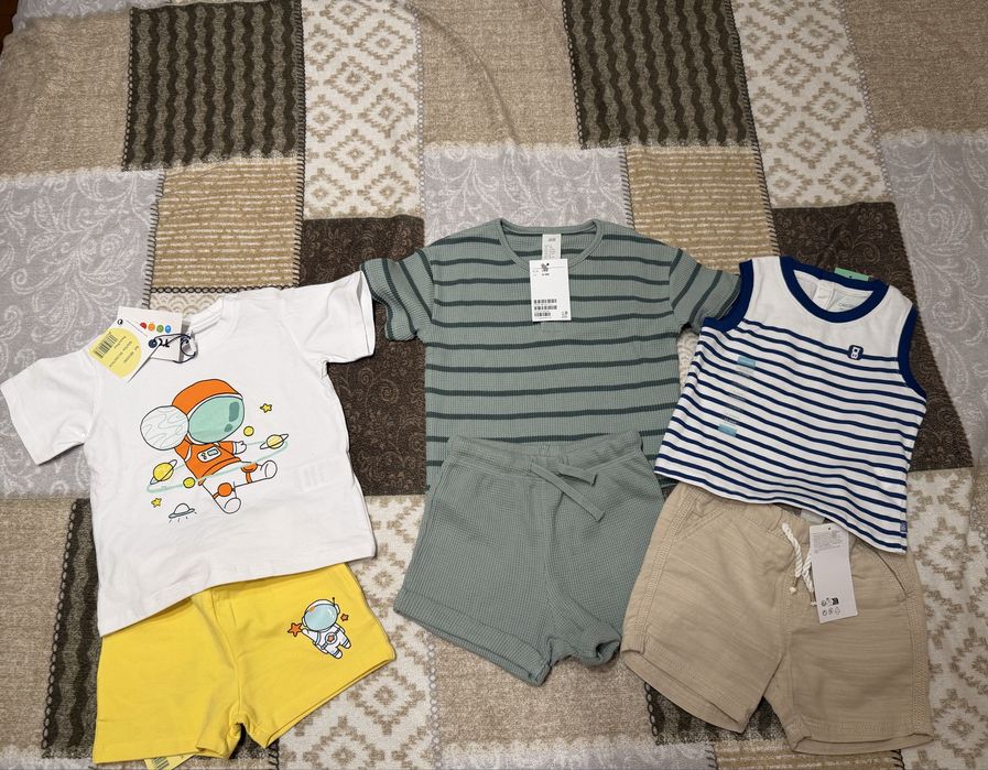 Летни дрехи за бебе момче