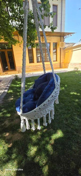 Гамак Качели макраме, Кул мехнати аргимчок Gamak,Argimchoq