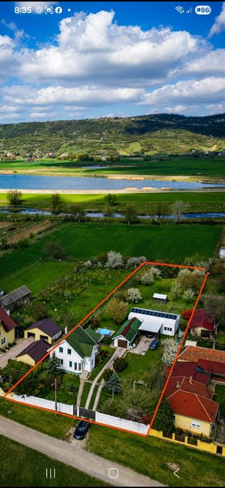 Vand casa premium in Fughiu,Osorhei,3000 mp teren,Hala 100 mp,piscina,Crisul Repede la doar 100 metri,casa independenta energetic