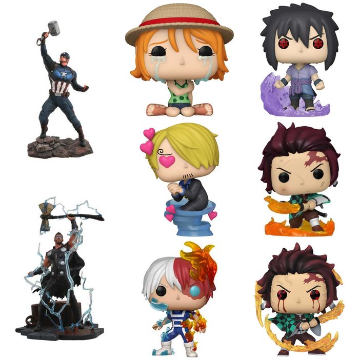 Funko Pop аниме фигурки и статуетки на Marvel