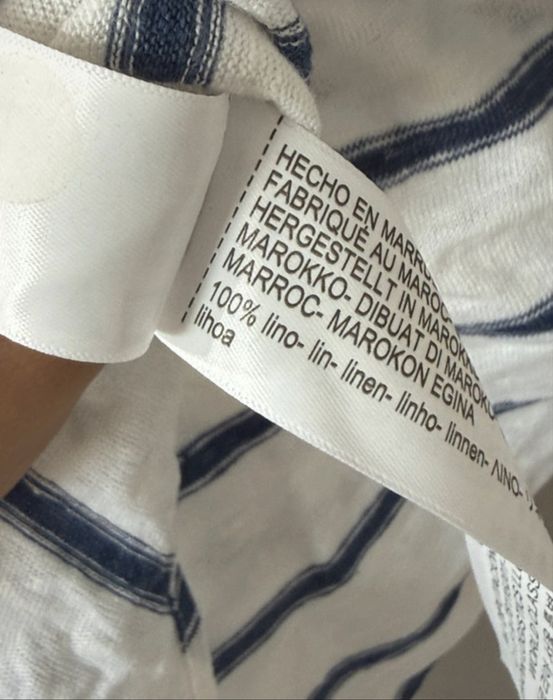 Camasa bluza de dame Massimo Dutti, M, din in 100% linen