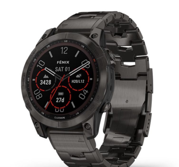 Продам часы Garmin Fenix 7 Sapphire Solar Titanium
