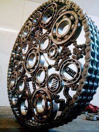 Масивна маса от авто-части