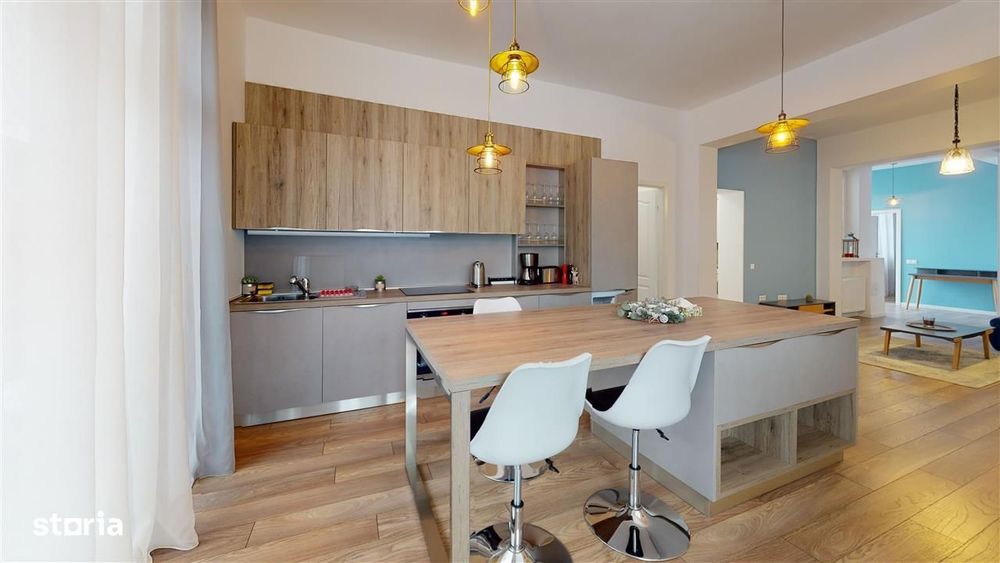 Apartament modern de inchiriat - 100 mp utili, terasa mare