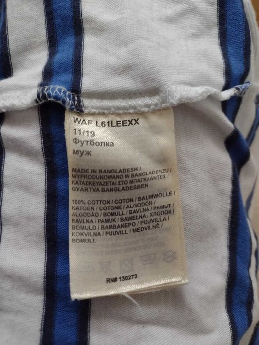 North Face L, Mustang L, Lee XL мъжки тениски