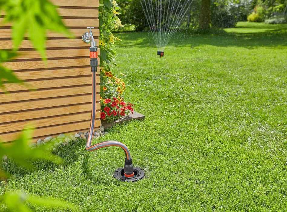 Нов Комплект за Напояване Gardena 8272-20, 216м2, 2 Водни Станции, 2 години Гаранция