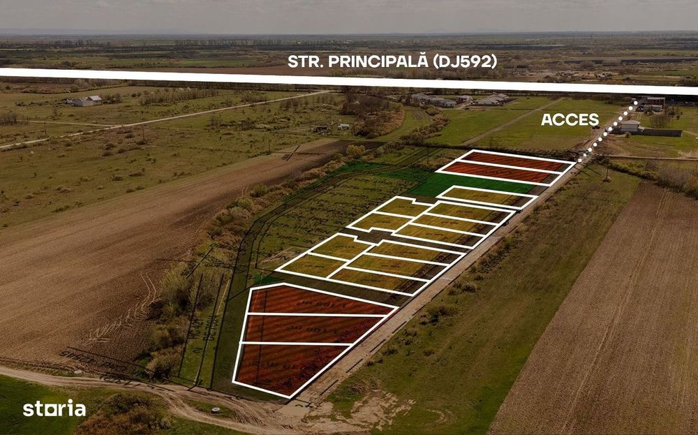 COMISION | Terenuri pentru duplex și blocuri locative | Moșnița Nouă