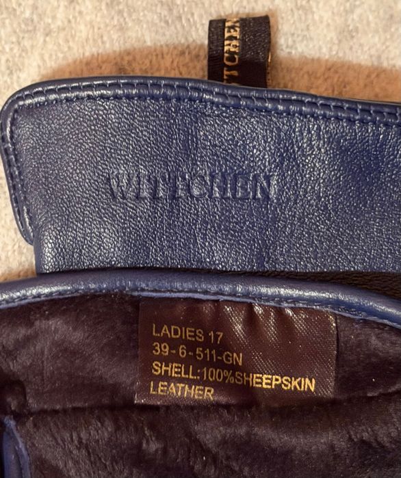 Дамски ръкавици от овча кожа размер S