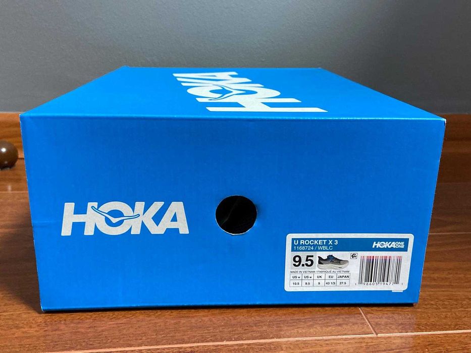 HOKA - ROCKET X3 - marimea 43 1/3 (9.5) - pantofi sport/alergare (noi)