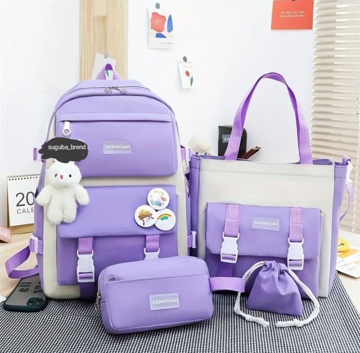 Набор сумка рюкзаклар 4, 5 тали