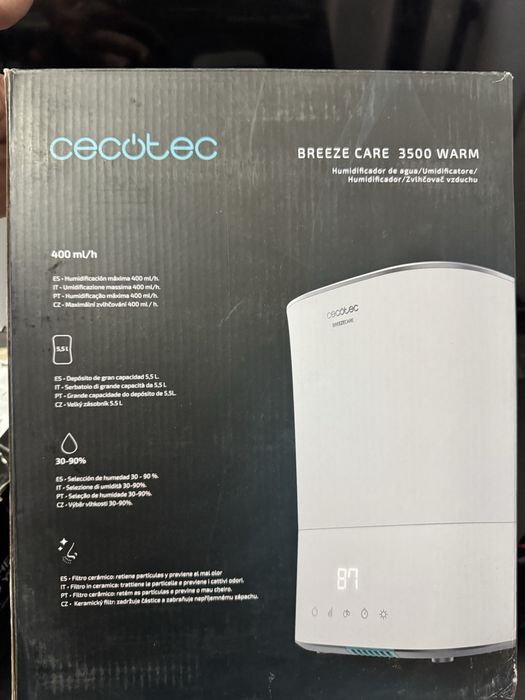 Овлажнител за въздух Cecotec BreezeCare 3000 5.5L