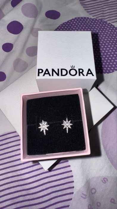 Пандора серьги оригинал