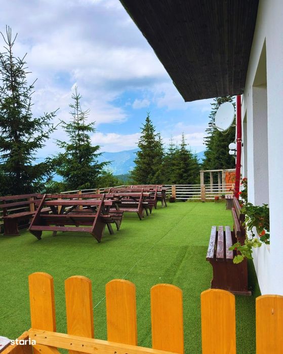 Pensiune functionala cu restaurant, 17 camere, langa  partie in Ranca