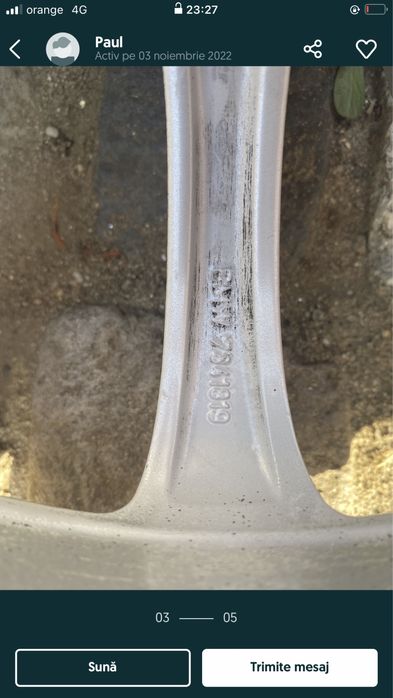 Vand Jante BMW pe 19