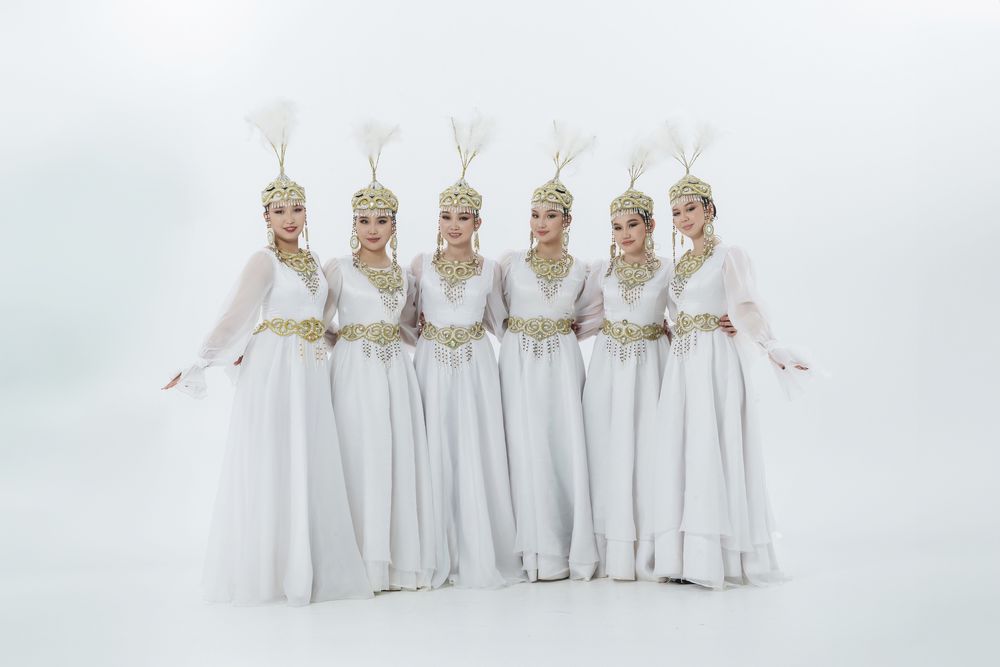 Казахское нарядное платье прокат